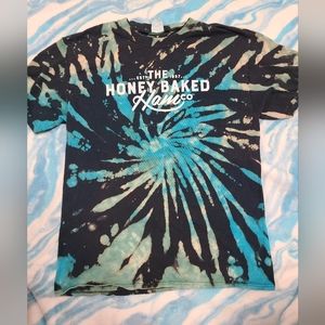 Hand tie dyed & acid washed ham shirt